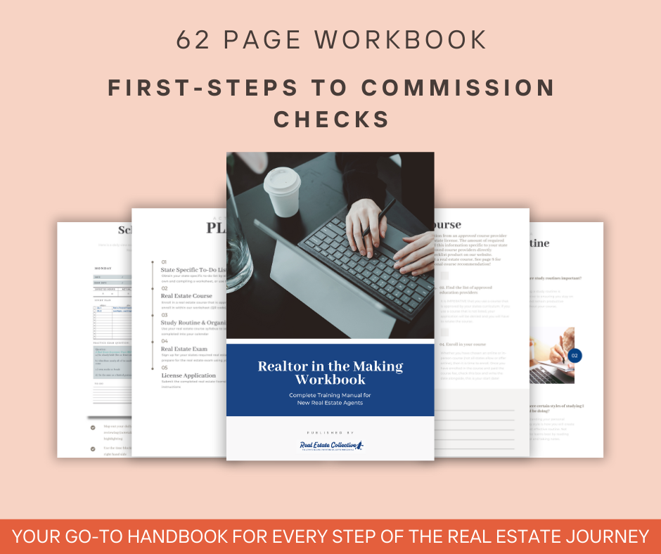 Realtor in the Making E-Workbook - a Complete Training Manual for New Real Estate Agents (DIGITAL DOWNLOAD)